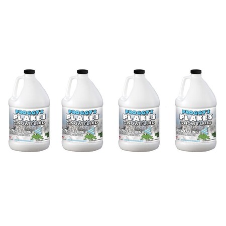 Froggy'S Fog Long Lasting Snow Fluid - 4 Gallon Case SN-LL-4